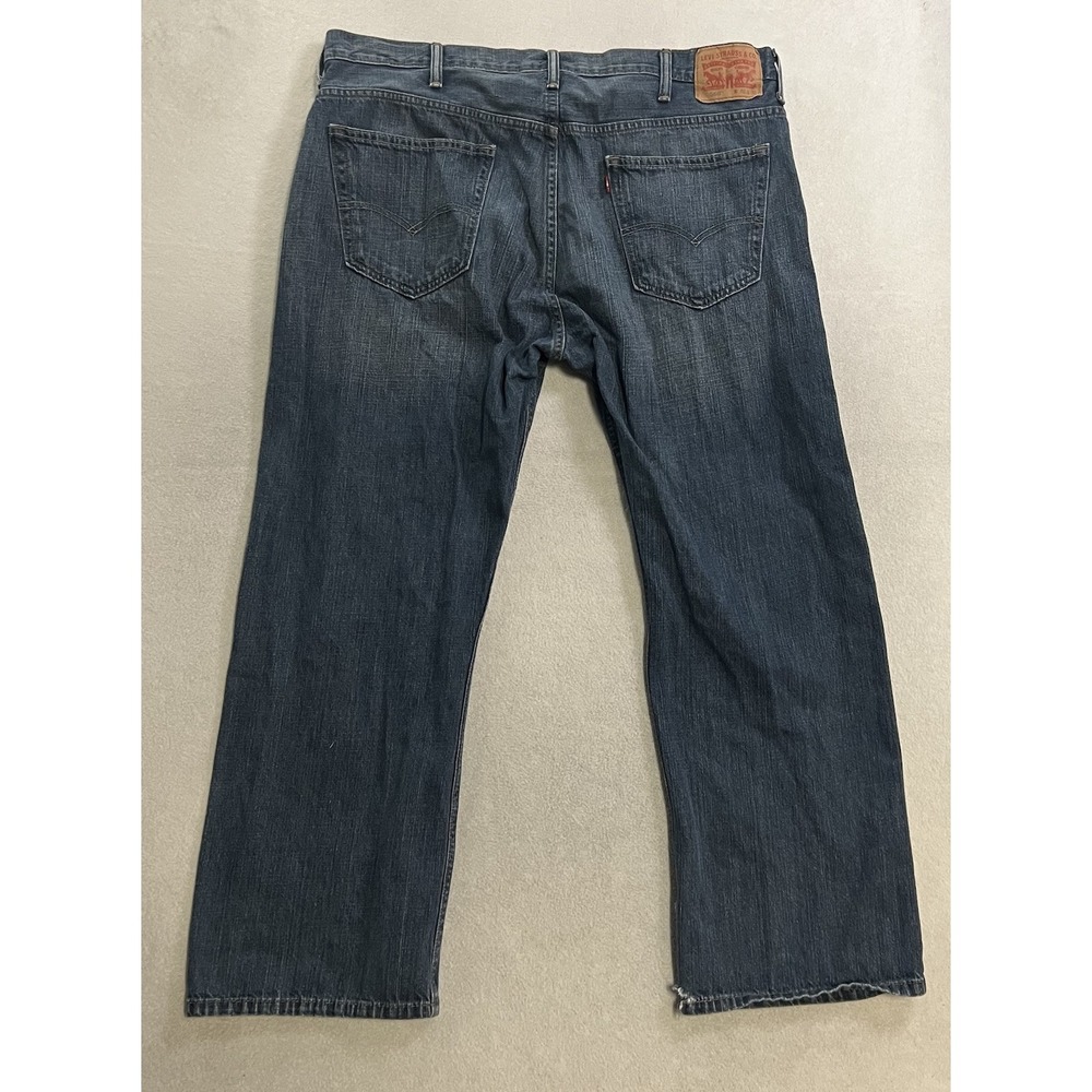 Levis 569 Loose Straight Leg Jeans Men's 42x30 (Fits 40x29) Blue Denim Med Wash